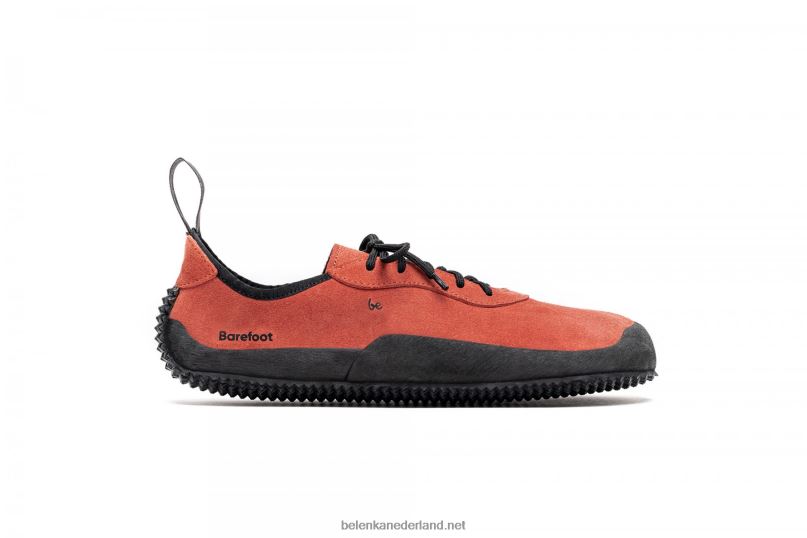 Heren Be Lenka blote voeten schoenen trailwalker 08T6T108 klei rood