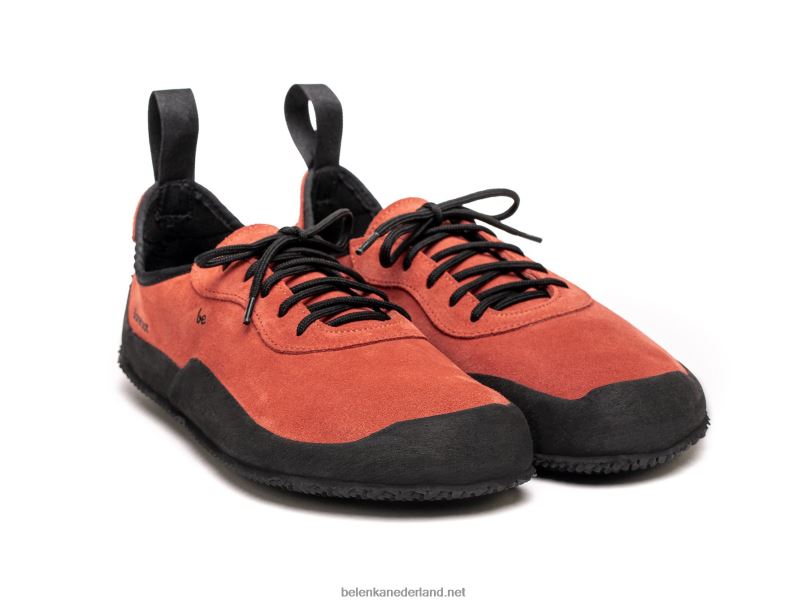 Heren Be Lenka blote voeten schoenen trailwalker 08T6T108 klei rood