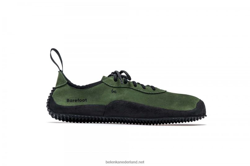 Heren Be Lenka blote voeten schoenen trailwalker 08T6T110 olijfgroen