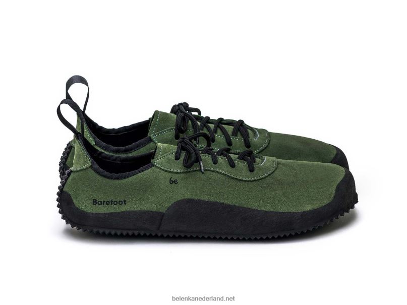 Heren Be Lenka blote voeten schoenen trailwalker 08T6T110 olijfgroen