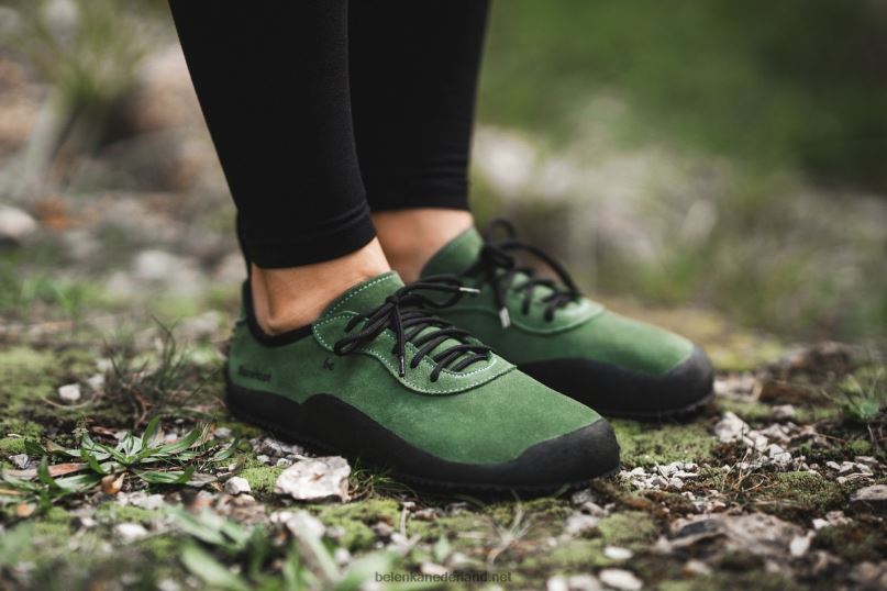 Heren Be Lenka blote voeten schoenen trailwalker 08T6T110 olijfgroen