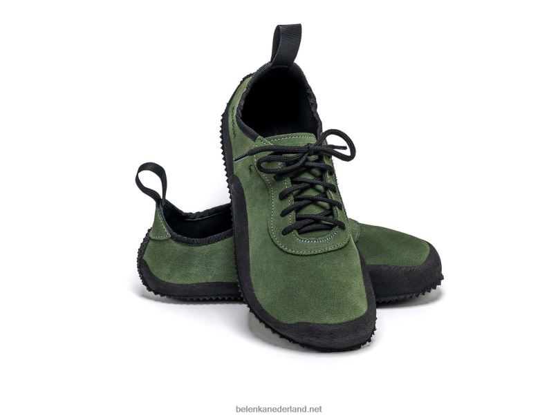 Heren Be Lenka blote voeten schoenen trailwalker 08T6T110 olijfgroen