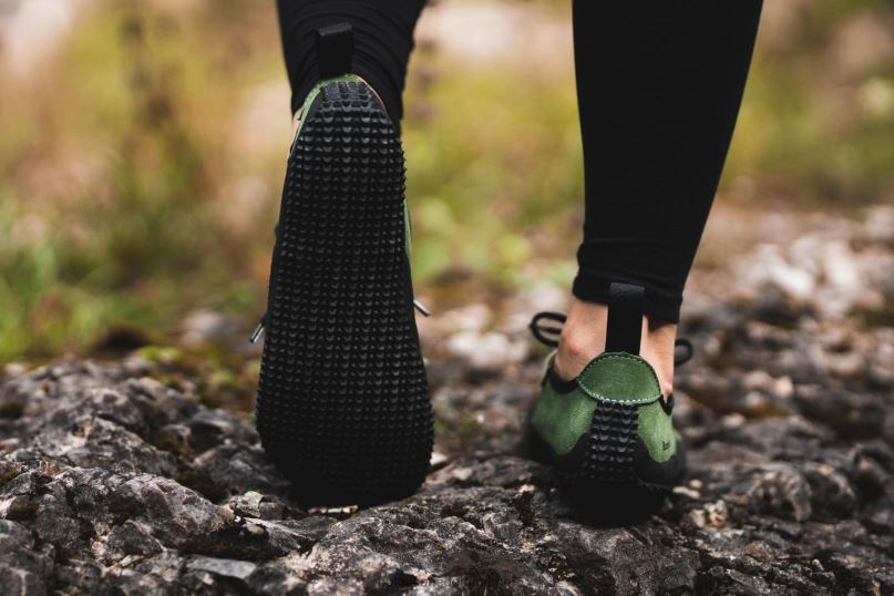 Heren Be Lenka blote voeten schoenen trailwalker 08T6T110 olijfgroen