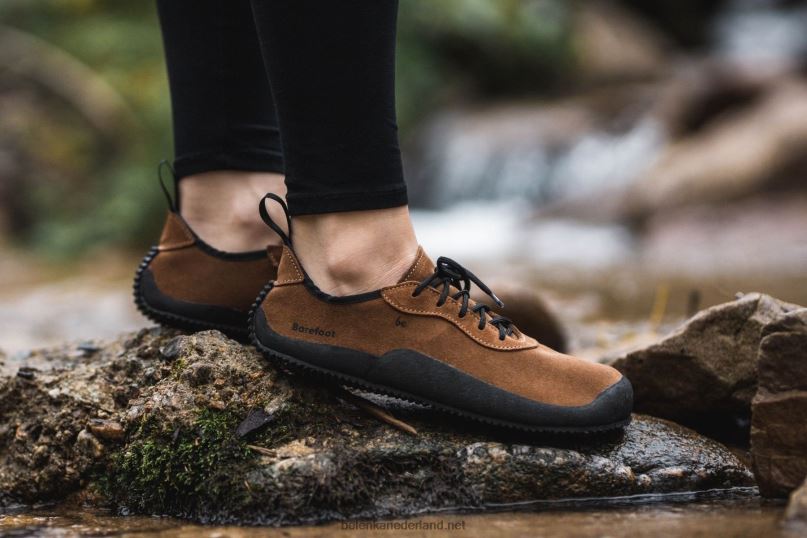 Heren Be Lenka blote voeten schoenen trailwalker 08T6T111 bruin