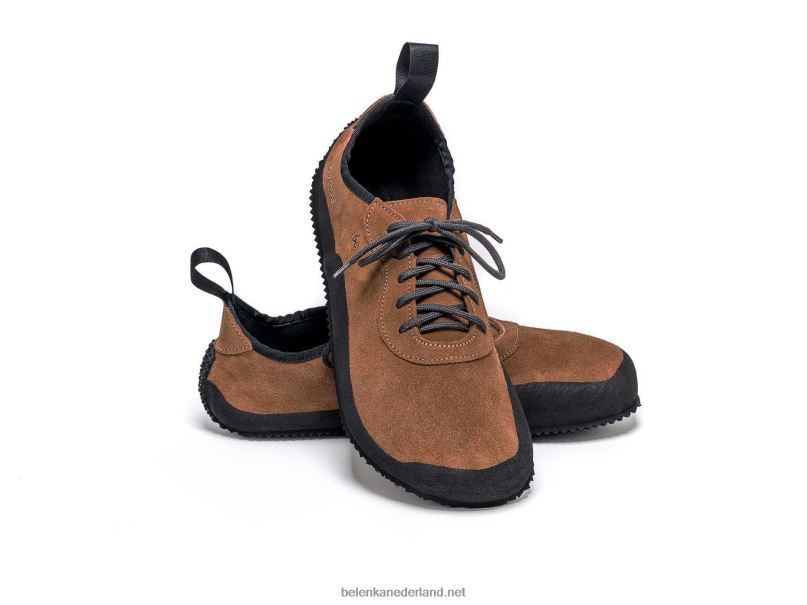 Heren Be Lenka blote voeten schoenen trailwalker 08T6T111 bruin