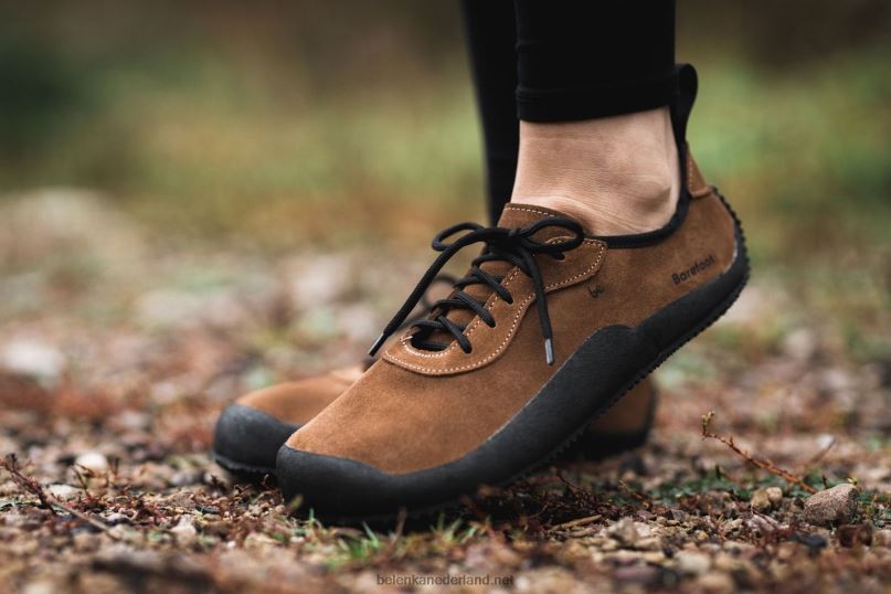 Heren Be Lenka blote voeten schoenen trailwalker 08T6T111 bruin