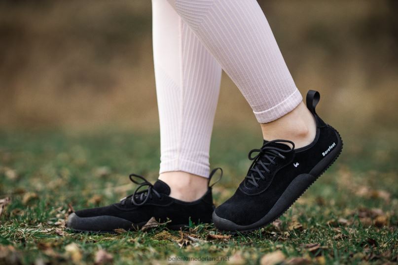 Heren Be Lenka blote voeten schoenen trailwalker 08T6T112 helemaal zwart