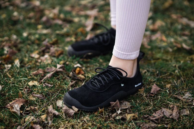 Heren Be Lenka blote voeten schoenen trailwalker 08T6T112 helemaal zwart