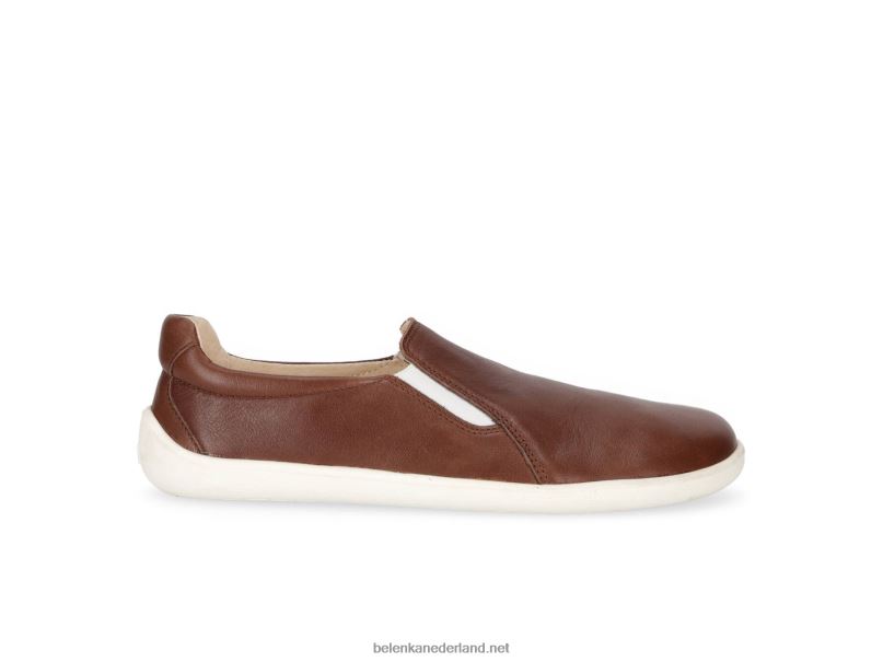 Heren Be Lenka blote voeten sneakers - makkelijk 08T6T65 donker bruin