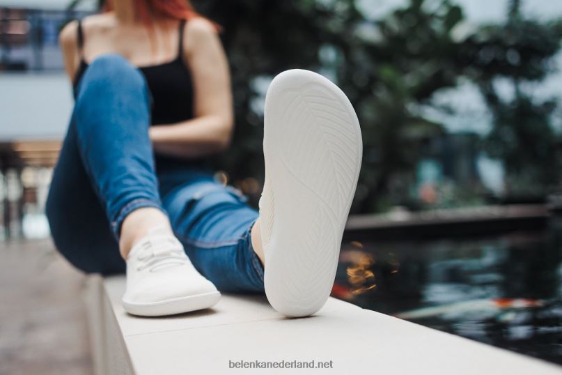 Heren Be Lenka blote voeten sneakers verheffen 08T6T32 ivoorwit
