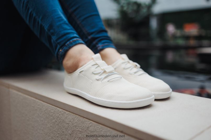 Heren Be Lenka blote voeten sneakers verheffen 08T6T32 ivoorwit