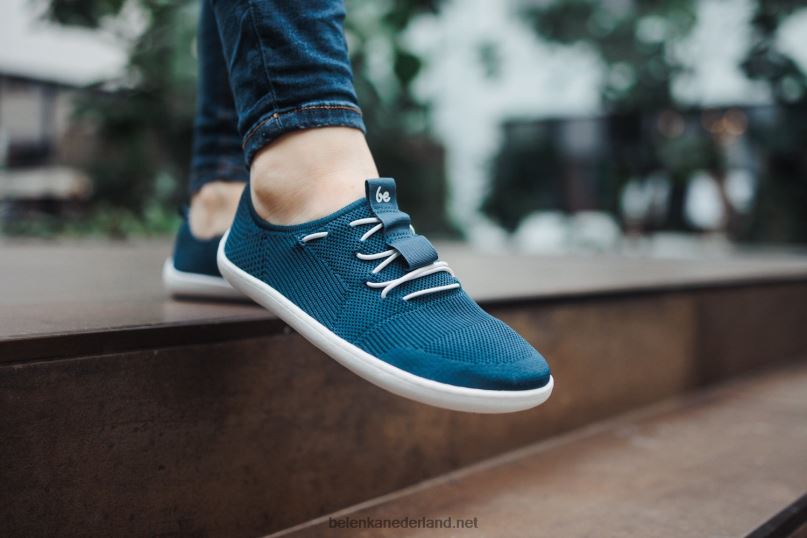 Heren Be Lenka blote voeten sneakers verheffen 08T6T33 donkerblauw