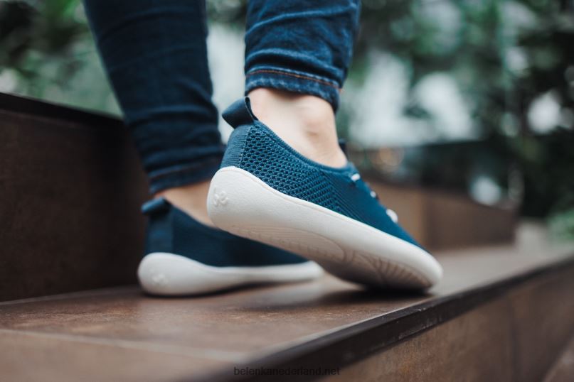 Heren Be Lenka blote voeten sneakers verheffen 08T6T33 donkerblauw