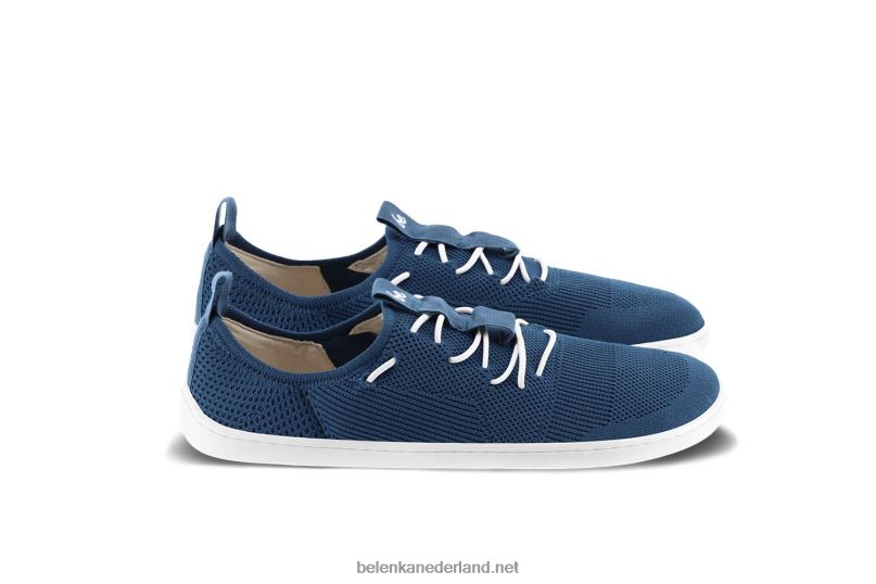 Heren Be Lenka blote voeten sneakers verheffen 08T6T33 donkerblauw