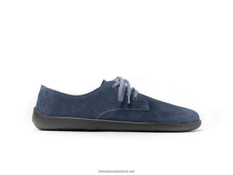 Heren Be Lenka schoenen op blote voeten - stad 08T6T124 marine