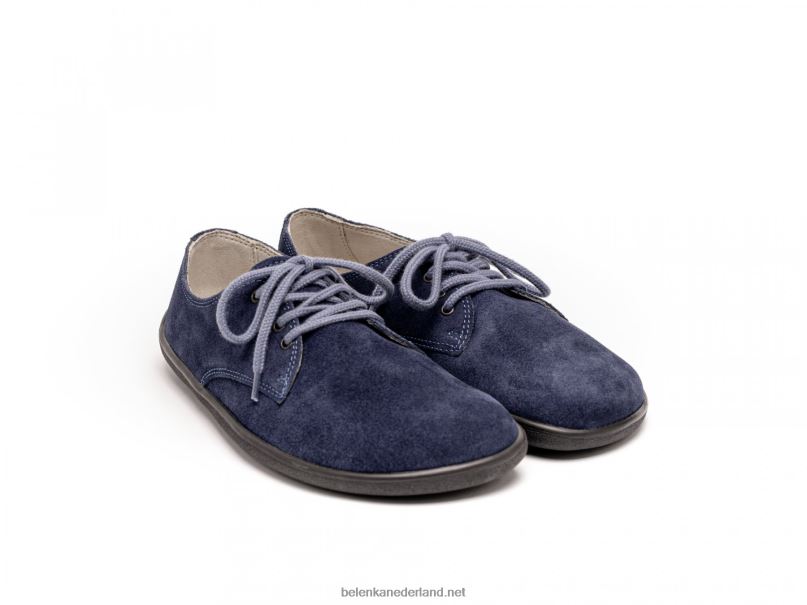 Heren Be Lenka schoenen op blote voeten - stad 08T6T124 marine