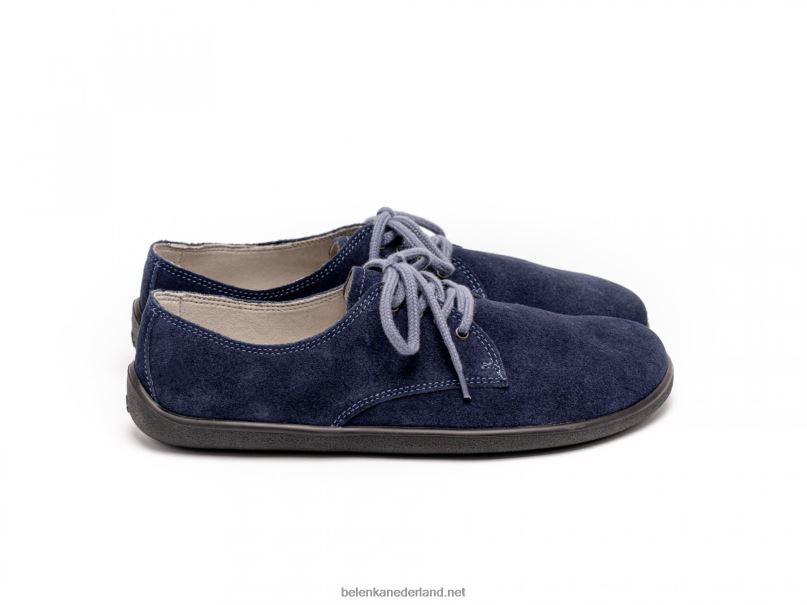 Heren Be Lenka schoenen op blote voeten - stad 08T6T124 marine