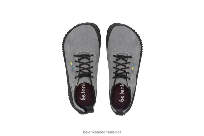 Heren Be Lenka schoenen op blote voeten trailwalker 2.0 08T6T114 grijs