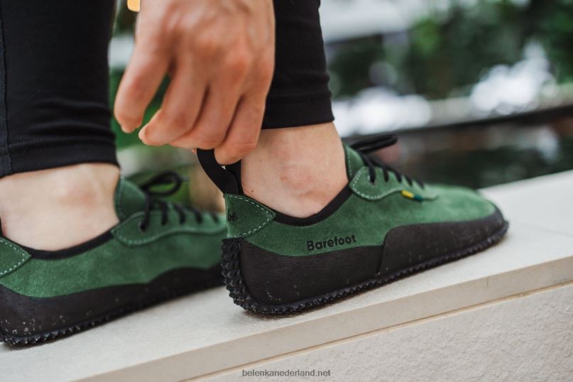 Heren Be Lenka schoenen op blote voeten trailwalker 2.0 08T6T116 olijfgroen