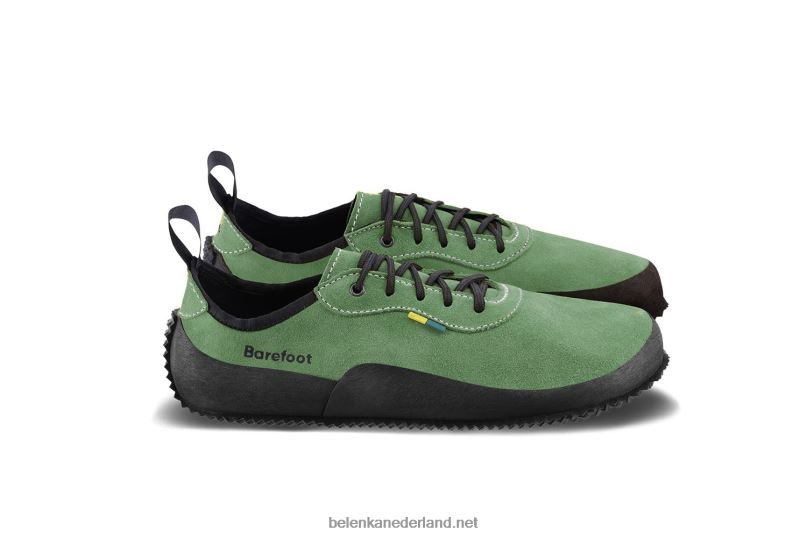 Heren Be Lenka schoenen op blote voeten trailwalker 2.0 08T6T116 olijfgroen