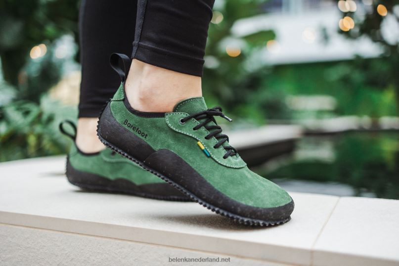 Heren Be Lenka schoenen op blote voeten trailwalker 2.0 08T6T116 olijfgroen