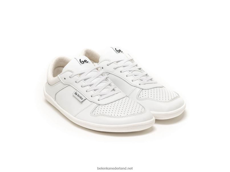 Heren Be Lenka sneakers op blote voeten - kampioen 08T6T8 wit