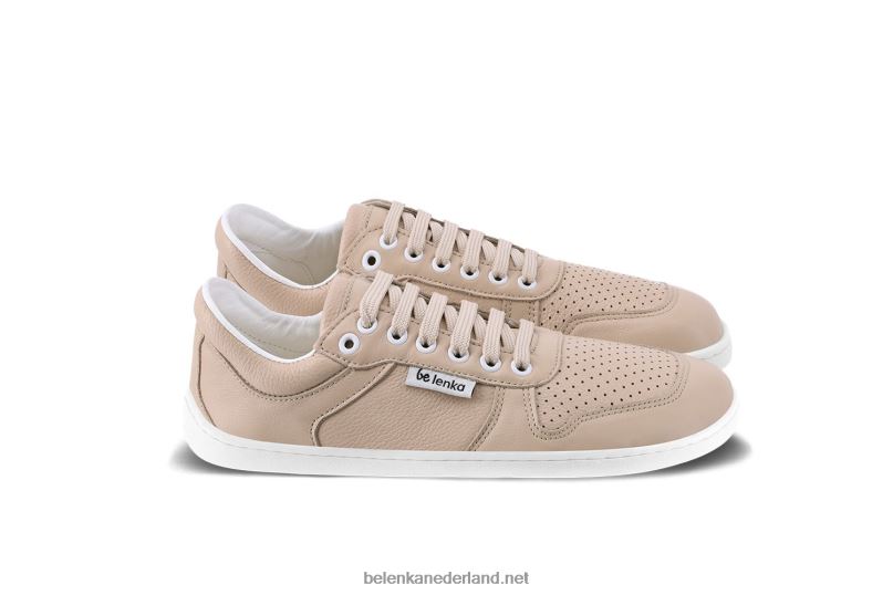 Heren Be Lenka sneakers op blote voeten - kampioen 3.0 08T6T18 cappuccino