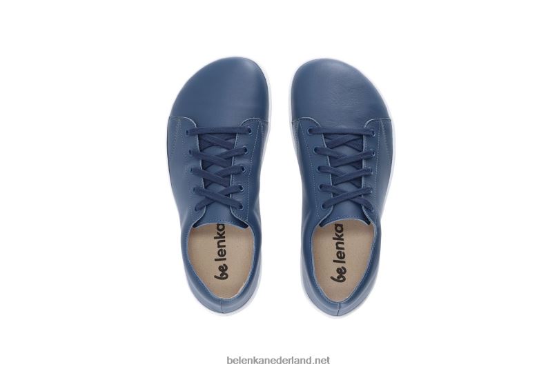 Heren Be Lenka sneakers op blote voeten - prime 2.0 08T6T30 kenteken blauw