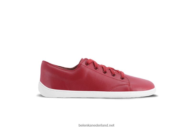 Heren Be Lenka sneakers op blote voeten - prime 2.0 08T6T31 nar rood
