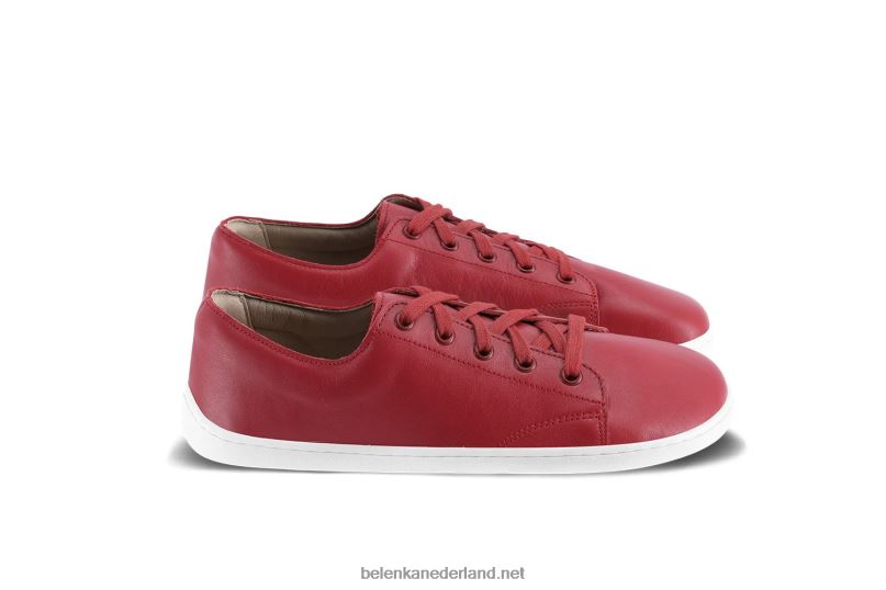 Heren Be Lenka sneakers op blote voeten - prime 2.0 08T6T31 nar rood