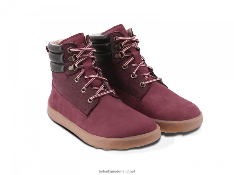 Heren Be Lenka blote voeten laarzen nevada neo 08T6T39 bordeaux