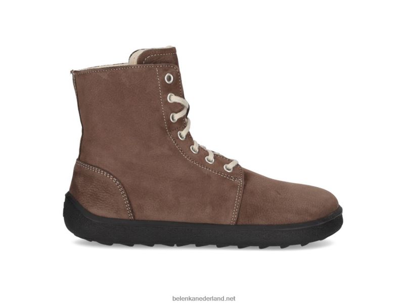 Heren Be Lenka laarzen op blote voeten - winter 2.0 08T6T51 chocolade