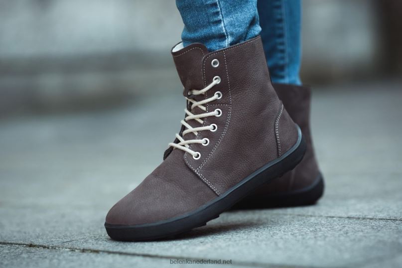 Heren Be Lenka laarzen op blote voeten - winter 2.0 08T6T51 chocolade