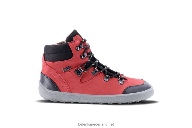Heren Be Lenka schoenen op blote voeten ranger 2.0 08T6T46 rood