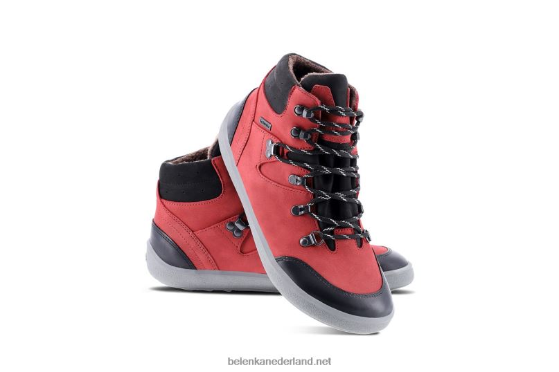 Heren Be Lenka schoenen op blote voeten ranger 2.0 08T6T46 rood