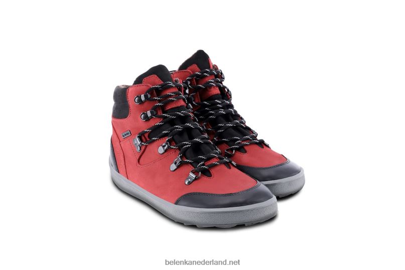 Heren Be Lenka schoenen op blote voeten ranger 2.0 08T6T46 rood