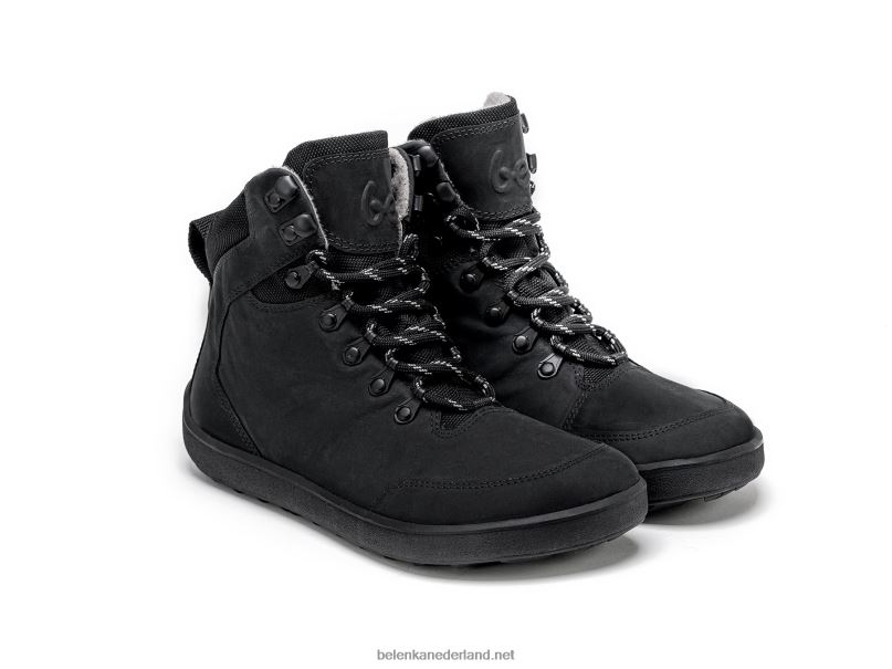 Heren Be Lenka winter barefoot boots ranger 08T6T42 helemaal zwart
