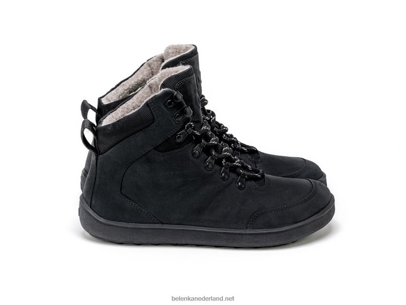 Heren Be Lenka winter barefoot boots ranger 08T6T42 helemaal zwart