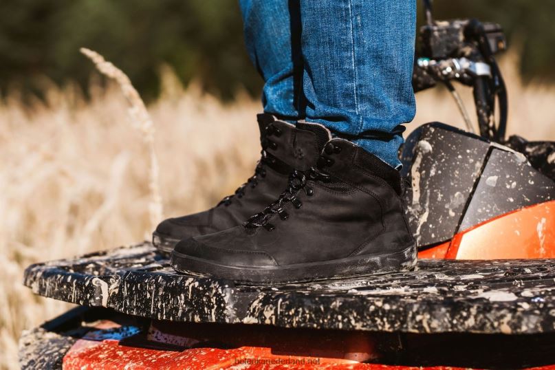 Heren Be Lenka winter barefoot boots ranger 08T6T42 helemaal zwart