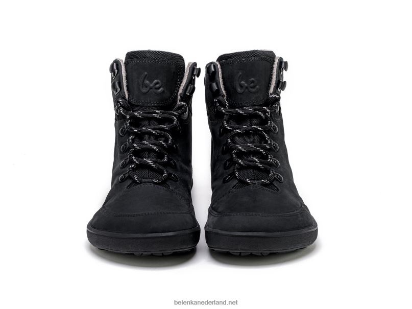 Heren Be Lenka winter barefoot boots ranger 08T6T42 helemaal zwart