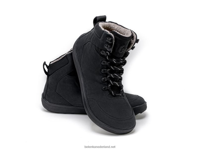 Heren Be Lenka winter barefoot boots ranger 08T6T42 helemaal zwart