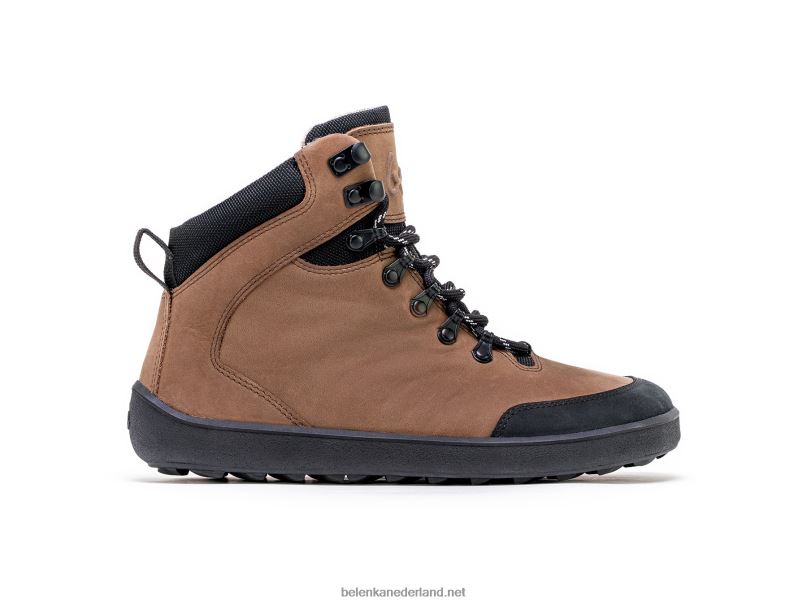 Heren Be Lenka winter barefoot boots ranger 08T6T43 donker bruin