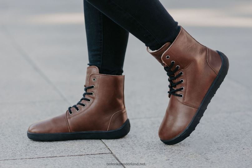 Heren Be Lenka winterlaarzen op blote voeten winter 2.0 08T6T49 donker bruin