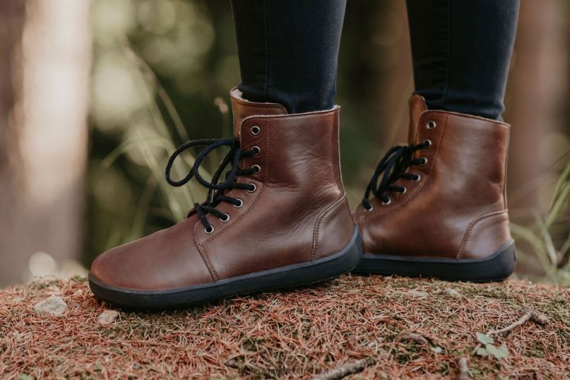 Heren Be Lenka winterlaarzen op blote voeten winter 2.0 08T6T49 donker bruin