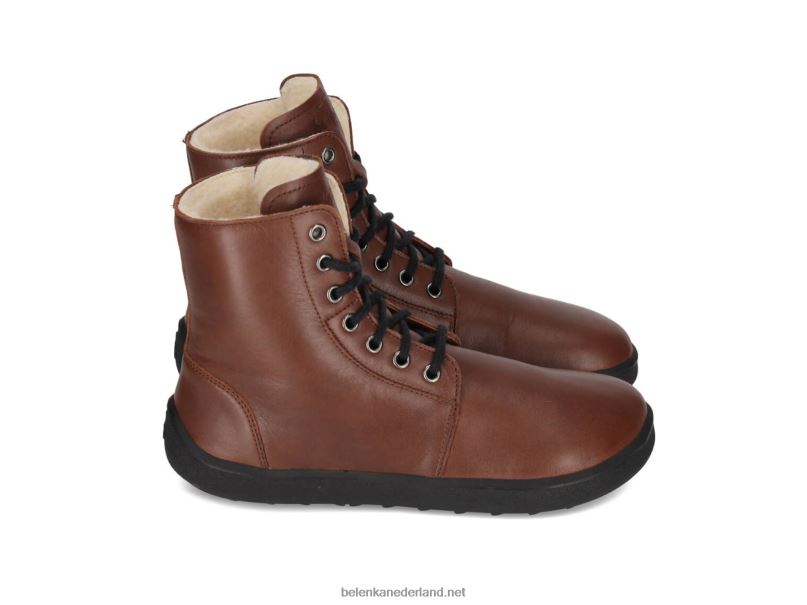 Heren Be Lenka winterlaarzen op blote voeten winter 2.0 08T6T49 donker bruin