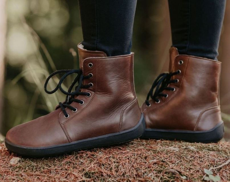 Heren Be Lenka winterlaarzen op blote voeten winter 2.0 08T6T49 donker bruin