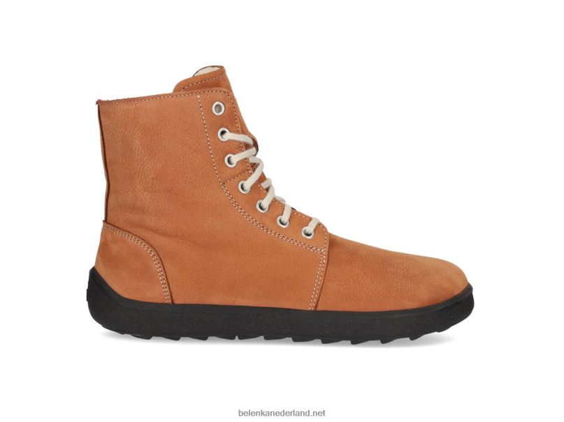 Heren Be Lenka winterlaarzen op blote voeten winter 2.0 08T6T50 cognac