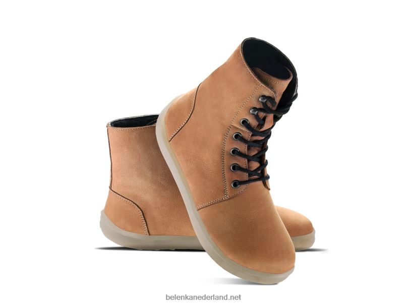 Heren Be Lenka winterlaarzen op blote voeten winter 2.0 neo 08T6T54 cognacbruin