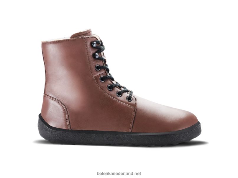 Heren Be Lenka winterlaarzen op blote voeten winter 2.0 neo 08T6T56 donker bruin