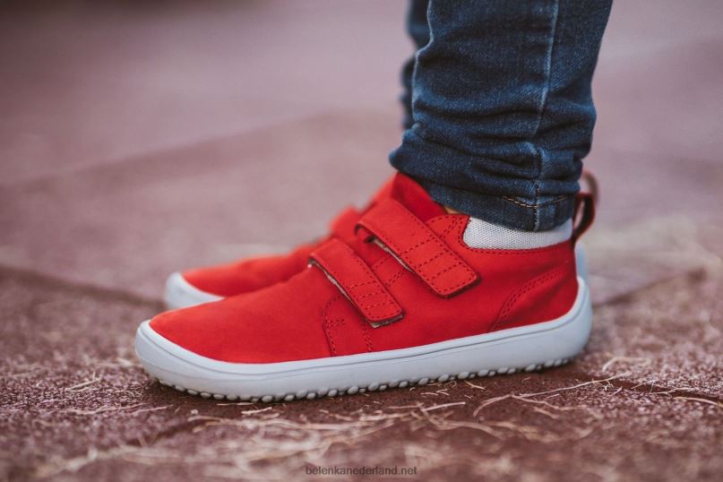 Be Lenka kinderen op blote voeten - spelen 08T6T225 rood
